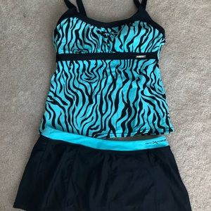Zero Xposur Tankini Skirt Swimsuit 10